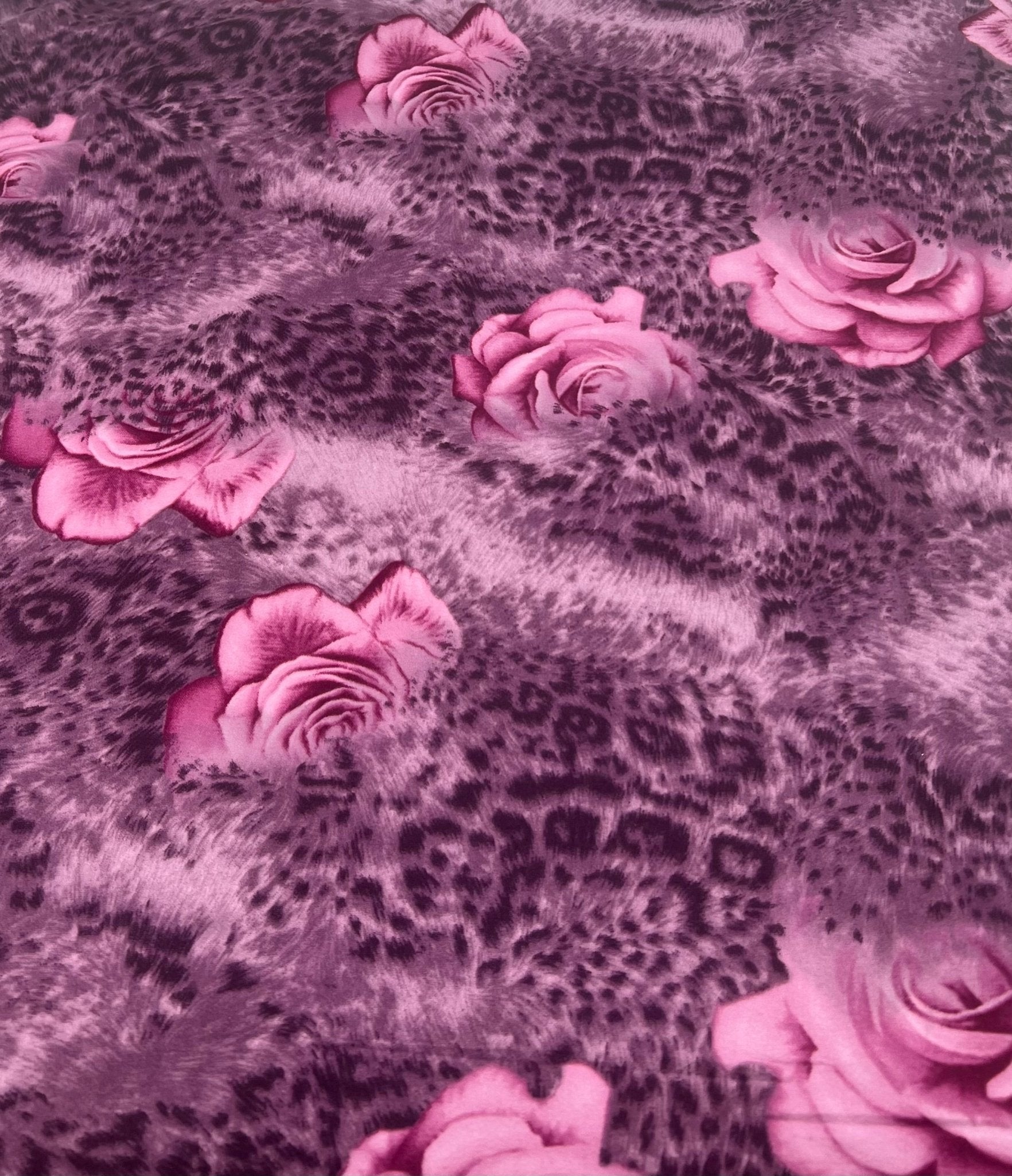 Purple Rose Super Soft Soft Touch 4 Way Stretch Fabric - T9 Fabrics